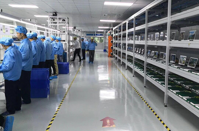 Notebook aging assembly