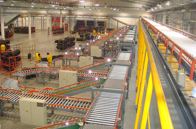 Tire production line